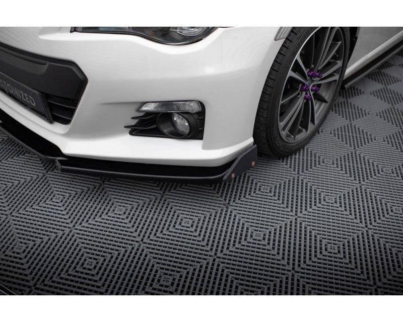 Lèvre avec rabats V.1 Maxton Design Subaru BRZ