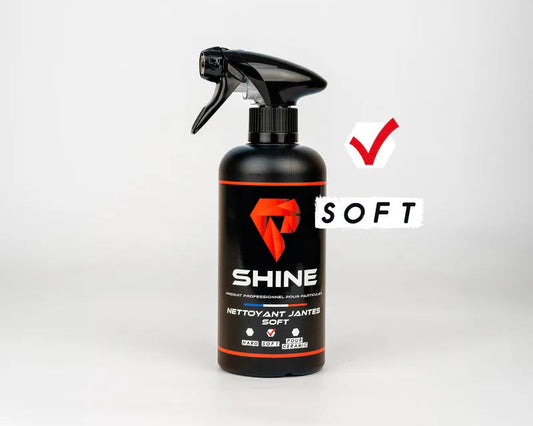 Shine soft rims cleaner car detailing bottle