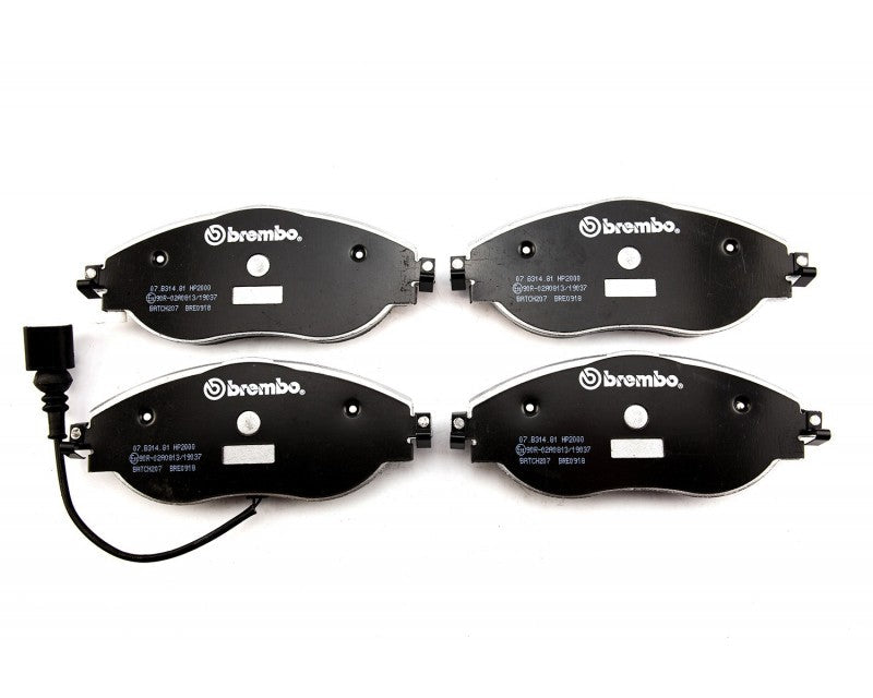 Pastilles Brembo HP2 (FRE 340MM) Golf 7 GTI / R / Seat Leon 5F Cupra / Audi A3 / S3 8V / Octavia 5E RS