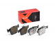 Pastillas traseras Brembo XTRA VW Golf 7 / Seat Leon 5F / Audi A3 / Octavia 5E
