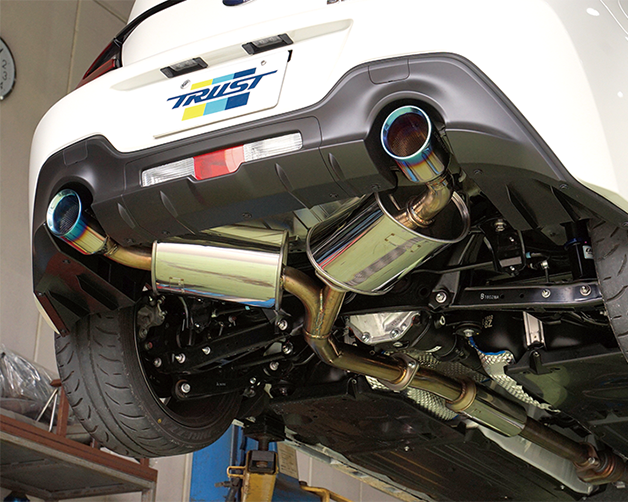 Trust GReddy PE-R Power Extreme R Stainless Muffler - BRZ, 86