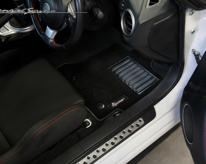Kansai Service Floor Mat Set Front Set - BRZ, GT86 RHD