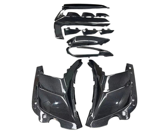 PORSCHE 911 (992) GT3 RS FULL CARBON FIBRE PLASTIC REPLACEMENT KIT - CT DESIGN