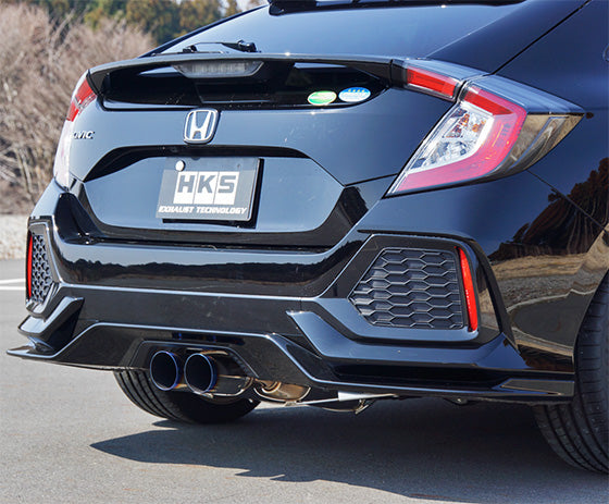 HKS Legamax Premium Muffler Exhaust System - Civic FK7