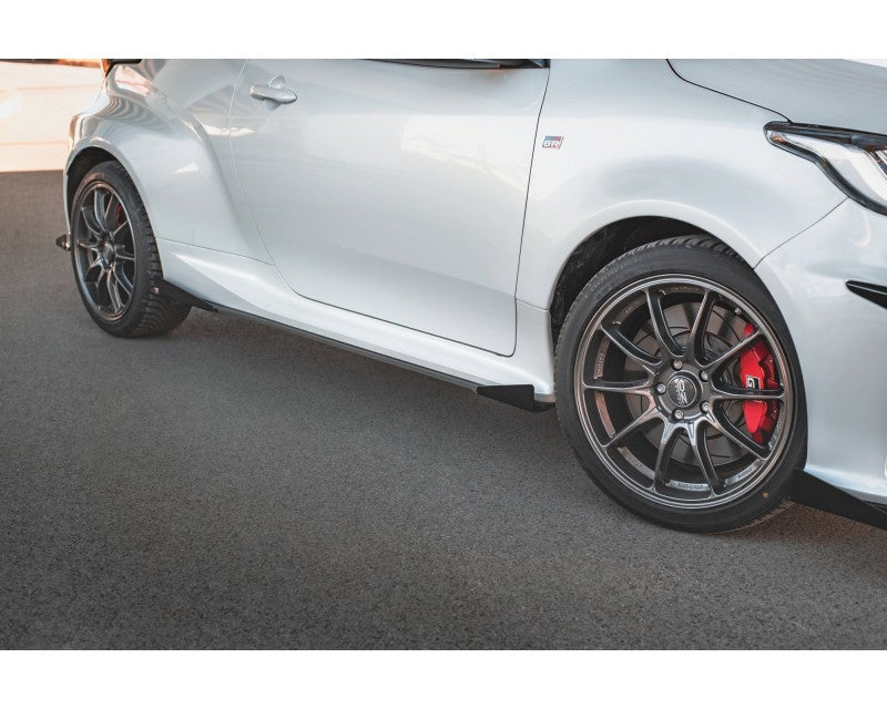 Side Skirts With Flaps Street Pro Maxton Design Toyota GR Yaris Mk4