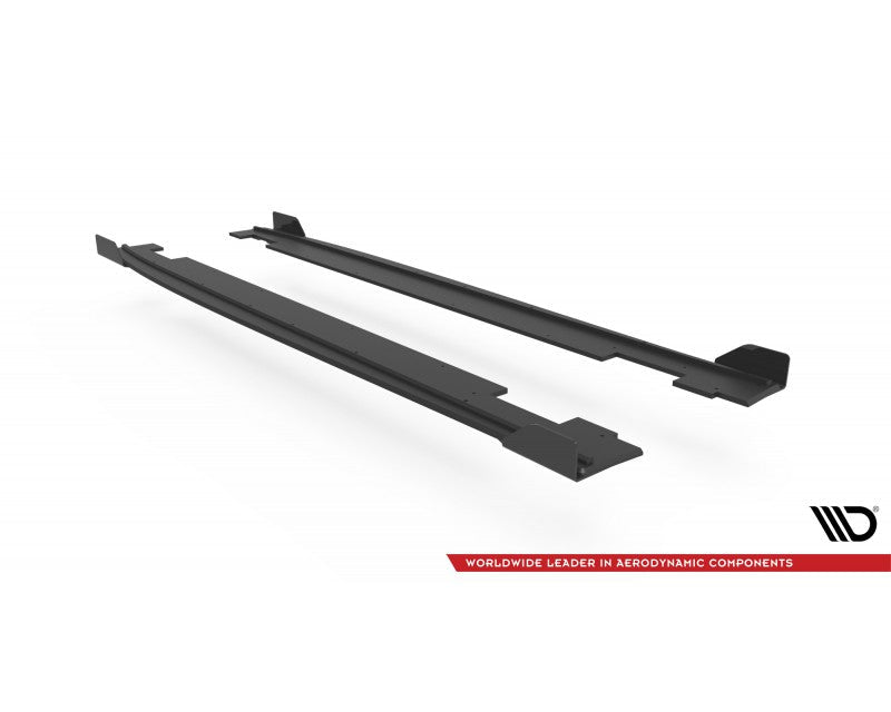 Faldones laterales Street Pro con aletas Maxton Design para Hyundai I20 N Mk3