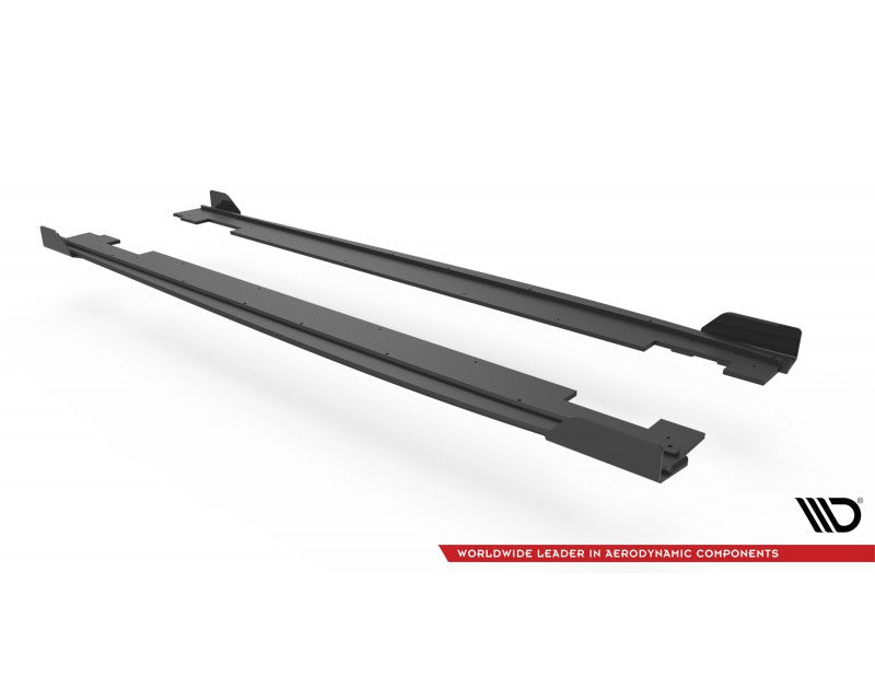 Faldones laterales Street Pro con aletas Maxton Design para Hyundai I20 N Mk3