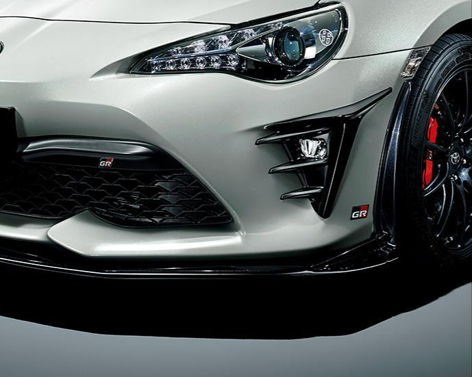 TRD GR Front Bumper Corner Spoiler Canard Set - GT86