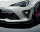 TRD GR Front Bumper Corner Spoiler Canard Set - GT86