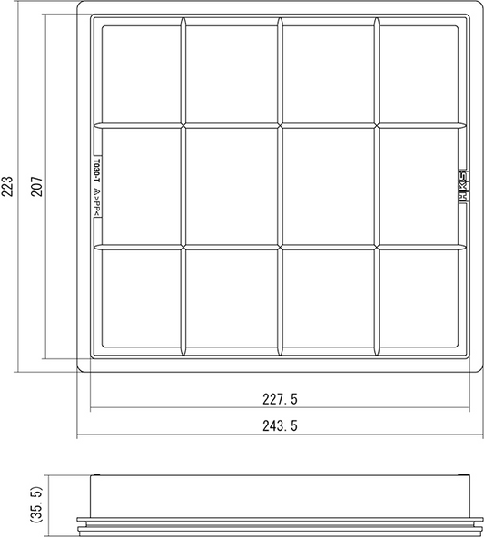 Filtre d'aire HKS Super - GR Yaris