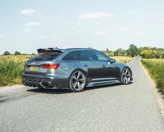 AUDI RS6 C8 AVANT CARBON FIBRE SPOILER - CT DESIGN