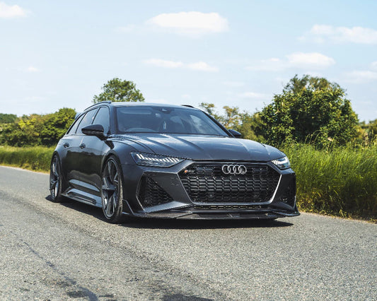AUDI RS6/RS7 C8 AVANT CARBON FIBRE SPLITTER - CT DESIGN