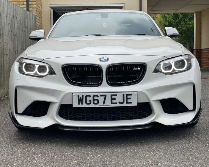 CT CARBON BMW M2 SPLITTER