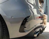 CT CARBON MERCEDES A35 BLACK REAR BUMPER CORNERS