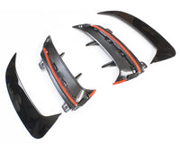 CT CARBON MERCEDES A35 BLACK REAR BUMPER CORNERS