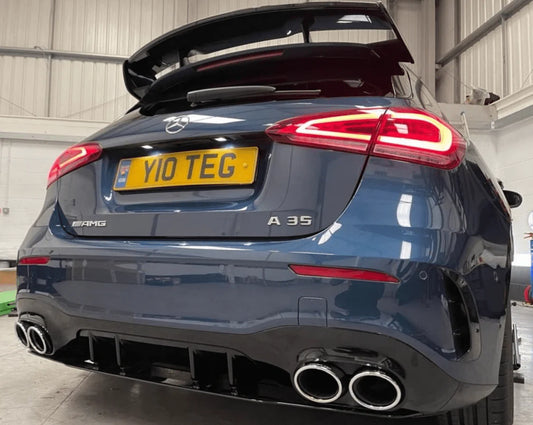MERCEDES A-CLASS W177 2018-CURRENT GLOSS BLACK SPOILER - WING