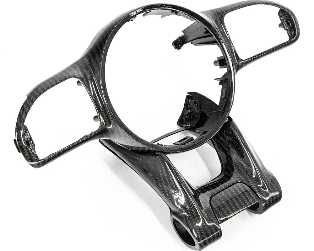 MERCEDES AMG CARBON FIBRE STEERING WHEEL TRIM