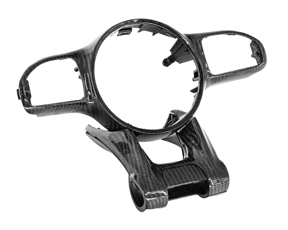 MERCEDES AMG CARBON FIBRE STEERING WHEEL TRIM