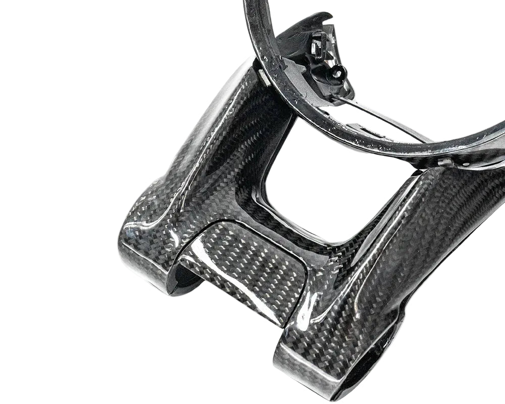 MERCEDES AMG CARBON FIBRE STEERING WHEEL TRIM