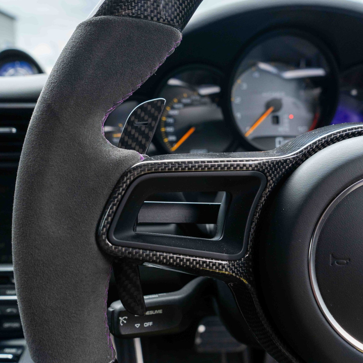 CT CARBON PORSCHE 2013+ MAGNETIC PADDLES