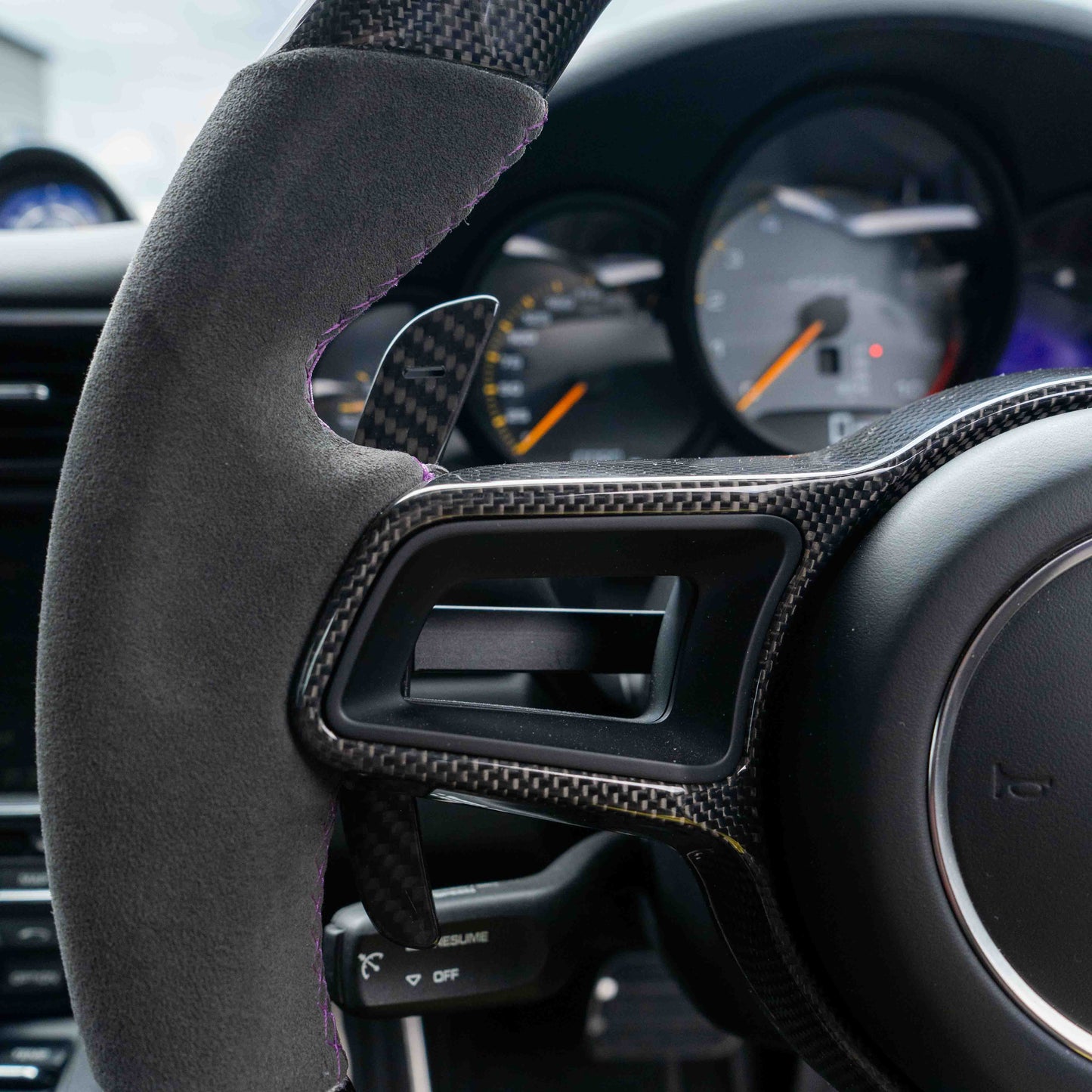 CT CARBON PORSCHE 2013+ MAGNETIC PADDLES