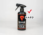Shine hard rims cleaner car detailing bottle