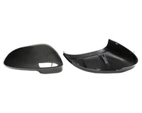 CT CARBON VW GOLF MK8 CARBON FIBRE MIRRORS - WITHOUT LANE ASSIST