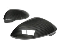 CT CARBON VW GOLF MK8 CARBON FIBRE MIRRORS - WITHOUT LANE ASSIST