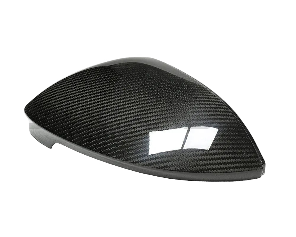 CT CARBON VW GOLF MK8 CARBON FIBRE MIRRORS - WITHOUT LANE ASSIST