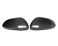 CT CARBON VW GOLF MK8 CARBON FIBRE MIRRORS - WITHOUT LANE ASSIST