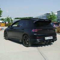 CT CARBON VW GOLF MK8/MK8.5 R/CS 2020+ CARBON FIBRE DIFFUSER