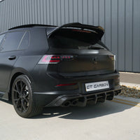 CT CARBON VW GOLF MK8/MK8.5 R/CS 2020+ CARBON FIBRE DIFFUSER