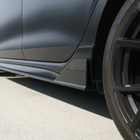CT CARBON VW GOLF MK8/MK8.5 R/CS CARBON FIBRE SIDE SKIRTS - CT DESIGN