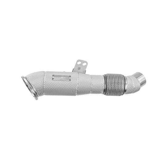 Toyota Supra MK5 3.0 Alpha Competition Decat Downpipe w/Shield