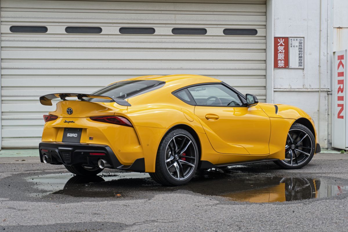 Sard LSR Carbon Wing Twill Weave - GR Supra