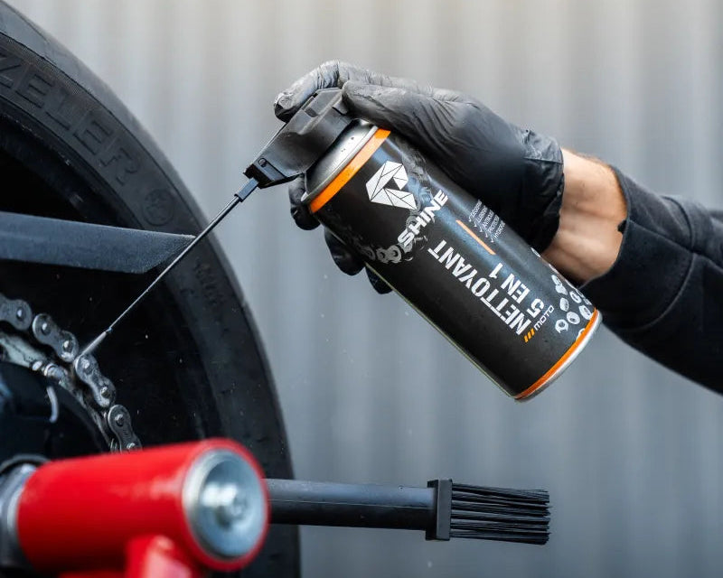 Motorcycle cleaner